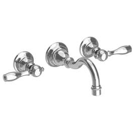 Newport Brass Victoria: Wall Mount Lavatory Faucet