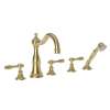 Newport Brass Victoria: Roman Tub Faucet with Hand Shower