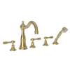 Newport Brass Victoria: Roman Tub Faucet with Hand Shower