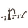 Newport Brass Victoria: Roman Tub Faucet with Hand Shower