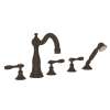 Newport Brass Victoria: Roman Tub Faucet with Hand Shower