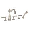 Newport Brass Victoria: Roman Tub Faucet with Hand Shower