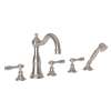 Newport Brass Victoria: Roman Tub Faucet with Hand Shower