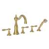Newport Brass Victoria: Roman Tub Faucet with Hand Shower