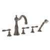 Newport Brass Victoria: Roman Tub Faucet with Hand Shower