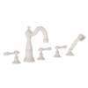 Newport Brass Victoria: Roman Tub Faucet with Hand Shower
