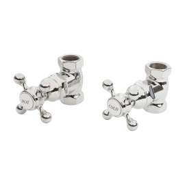 Newport Brass Chesterfield(R): 3/4" Shut off valves for 3-196 and 3-226 (1 pair hot & cold).