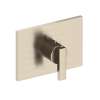 Newport Brass Secant(R): 3/4" Rectangular Thermostatic Trim Plate with Handle