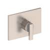 Newport Brass Secant(R): 3/4" Rectangular Thermostatic Trim Plate with Handle