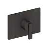 Newport Brass Secant(R): 3/4" Rectangular Thermostatic Trim Plate with Handle