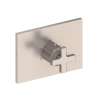 Newport Brass Secant(R): 3/4" Rectangular Thermostatic Trim Plate with Handle