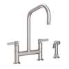 Newport Brass Pardees(R): Kitchen Bridge Faucet with Side Spray