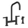 Newport Brass Pardees(R): Kitchen Bridge Faucet with Side Spray