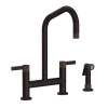 Newport Brass Pardees(R): Kitchen Bridge Faucet with Side Spray