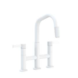 Newport Brass Pardees(R): Kitchen Bridge Pull-Down Faucet