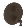 Newport Brass Aylesbury: 1/2" Round Thermostatic Trim Plate with Handle