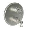 Newport Brass Aylesbury: 1/2" Round Thermostatic Trim Plate with Handle