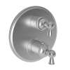 Newport Brass Aylesbury: 1/2" Round Thermostatic Trim Plate with Handle