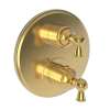 Newport Brass Aylesbury: 1/2" Round Thermostatic Trim Plate with Handle