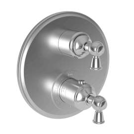 Newport Brass Aylesbury: 1/2" Round Thermostatic Trim Plate with Handle