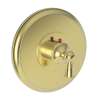 Newport Brass Aylesbury: 3/4" Round Thermostatic Trim Plate with Handle
