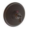 Newport Brass Aylesbury: 3/4" Round Thermostatic Trim Plate with Handle