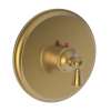 Newport Brass Aylesbury: 3/4" Round Thermostatic Trim Plate with Handle