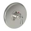 Newport Brass Aylesbury: 3/4" Round Thermostatic Trim Plate with Handle