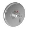 Newport Brass Aylesbury: 3/4" Round Thermostatic Trim Plate with Handle