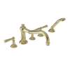 Newport Brass Jacobean: Roman Tub Faucet with Hand Shower