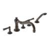 Newport Brass Jacobean: Roman Tub Faucet with Hand Shower