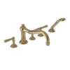 Newport Brass Jacobean: Roman Tub Faucet with Hand Shower