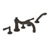 Newport Brass Jacobean: Roman Tub Faucet with Hand Shower