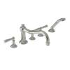 Newport Brass Jacobean: Roman Tub Faucet with Hand Shower