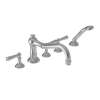Newport Brass Jacobean: Roman Tub Faucet with Hand Shower