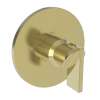 Newport Brass Pavani: 3/4" Round Thermostatic Trim Plate with Handle
