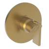 Newport Brass Pavani: 3/4" Round Thermostatic Trim Plate with Handle