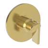 Newport Brass Pavani: 3/4" Round Thermostatic Trim Plate with Handle