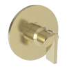 Newport Brass Pavani: 3/4" Round Thermostatic Trim Plate with Handle