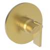Newport Brass Pavani: 3/4" Round Thermostatic Trim Plate with Handle