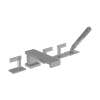 Newport Brass Secant(R): Roman Tub Faucet with Hand Shower