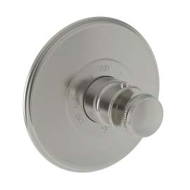 Newport Brass Ithaca(R): 3/4" Round Thermostatic Trim Plate with Handle