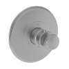 Newport Brass Ithaca(R): 3/4" Round Thermostatic Trim Plate with Handle