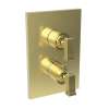 Newport Brass Joffrey(R): 1/2" Square Thermostatic Trim Plate with Handle