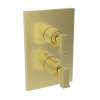 Newport Brass Joffrey(R): 1/2" Square Thermostatic Trim Plate with Handle