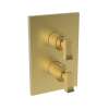 Newport Brass Joffrey(R): 1/2" Square Thermostatic Trim Plate with Handle