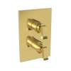 Newport Brass Joffrey(R): 1/2" Square Thermostatic Trim Plate with Handle