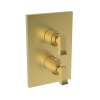 Newport Brass Joffrey(R): 1/2" Square Thermostatic Trim Plate with Handle