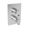 Newport Brass Joffrey(R): 1/2" Square Thermostatic Trim Plate with Handle
