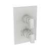 Newport Brass Joffrey(R): 1/2" Square Thermostatic Trim Plate with Handle